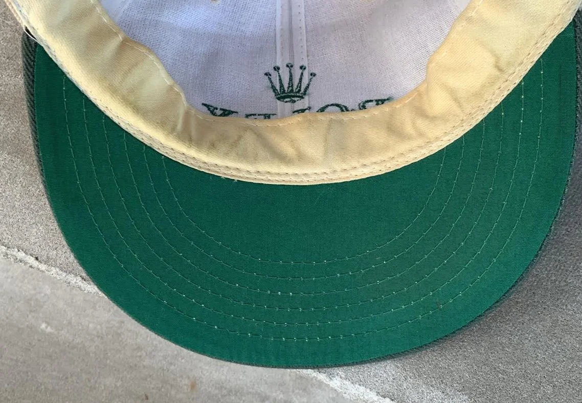 Vintage Rolex Two Toned Hat — RootsBK